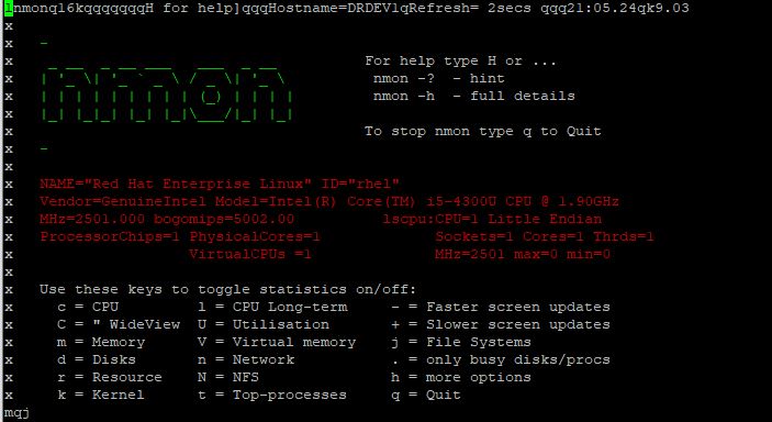 install nmon in RHEL 8