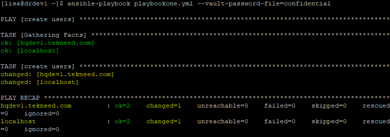 ansible vault