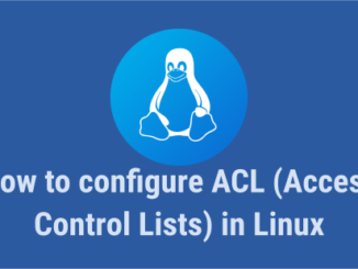 How to configure ACL in Linux