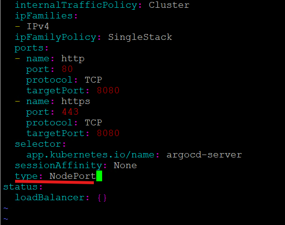 Argo CD on Kubernetes Cluster